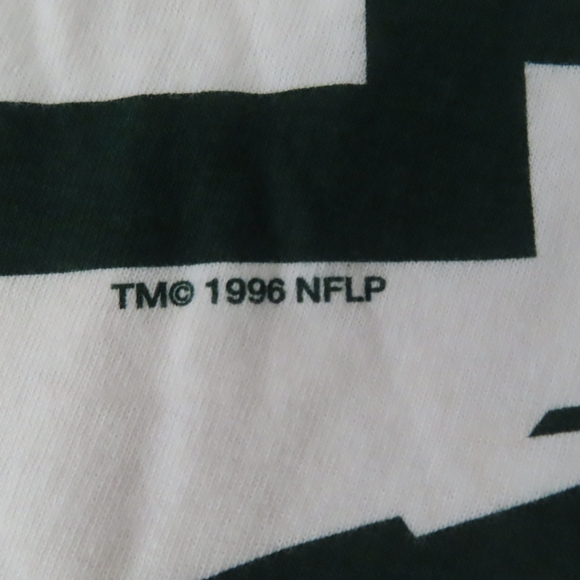 Vintage 1996 90s Green Bay Packers NFL Starter collision AOP T-Shirt L USA - Picture 2 of 6